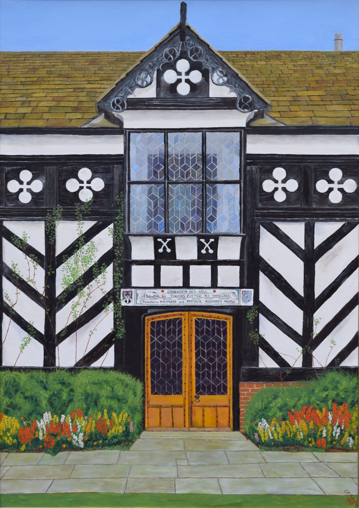 Gawsworth Hall - a tudor mansion