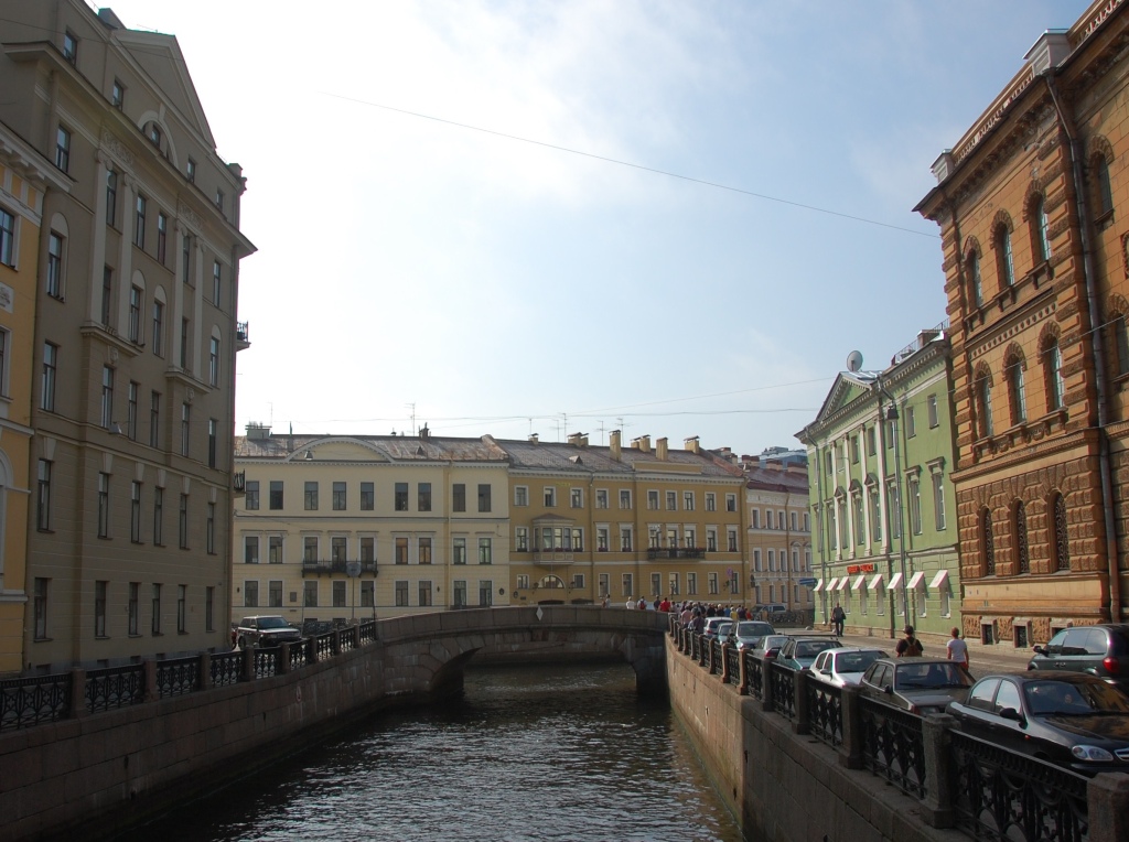 St Petersburg canal