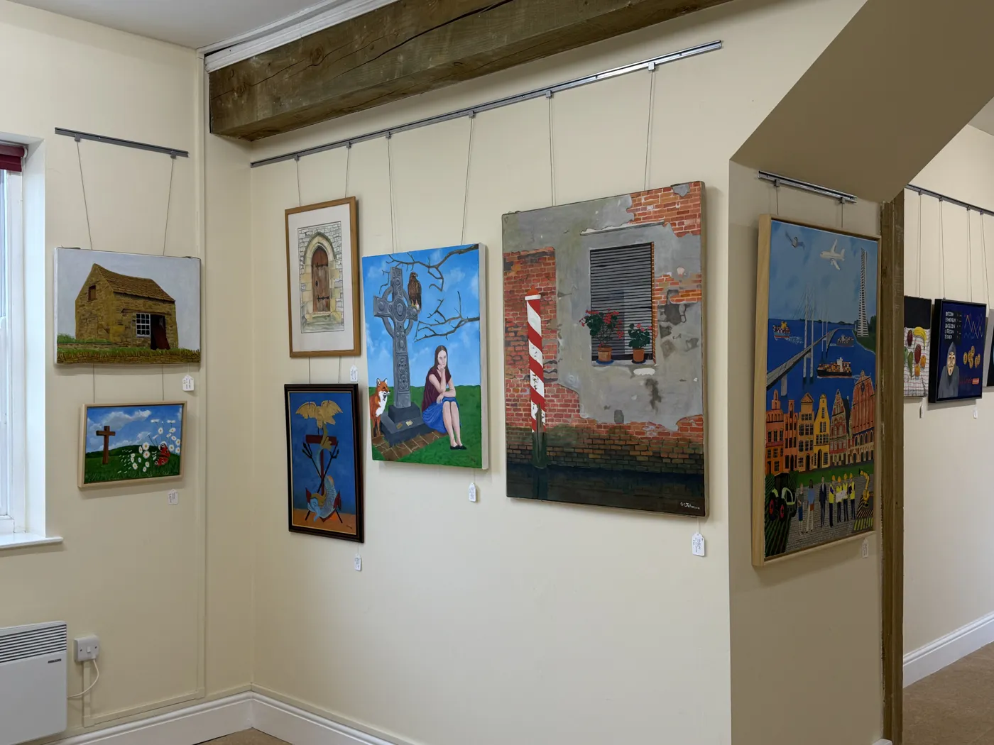 Various paintings
