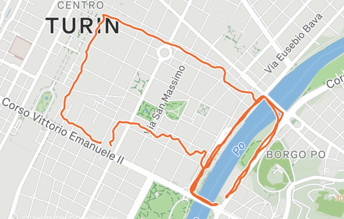 Ripetute: 2 km risc + 4x( 1km<6:10 - + 2 min rec) + 1 km def