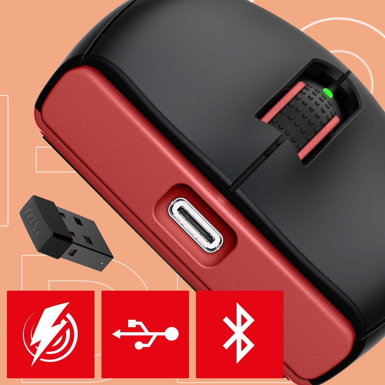 Tri-mode — SWIFTSPEED / BT / USB-C