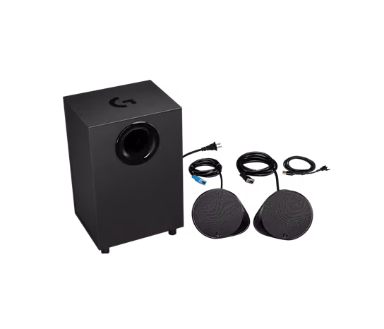 Logitech G560 LIGHTSYNC 2.1 RGB Oyun Hoparlör Sistemi (240W Subwoofer) - 1