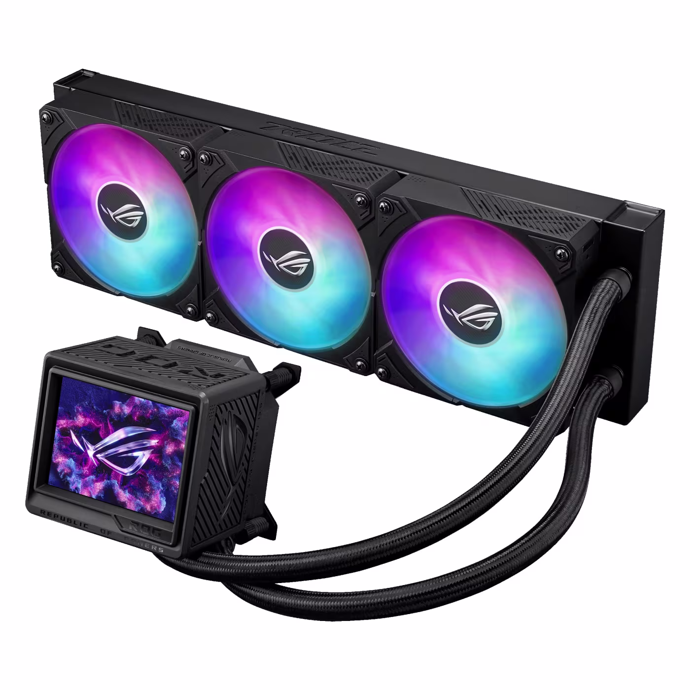 ASUS ROG Ryujin III 360 ARGB Extreme 360mm LCD Sıvı İşlemci Soğutucu - 3