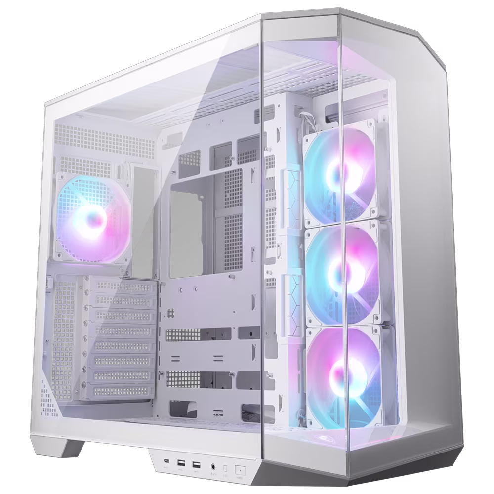 MSI MAG PANO 100R PZ WHITE 270° Cam ATX Mid-Tower Project Zero Bilgisayar Kasası - 2