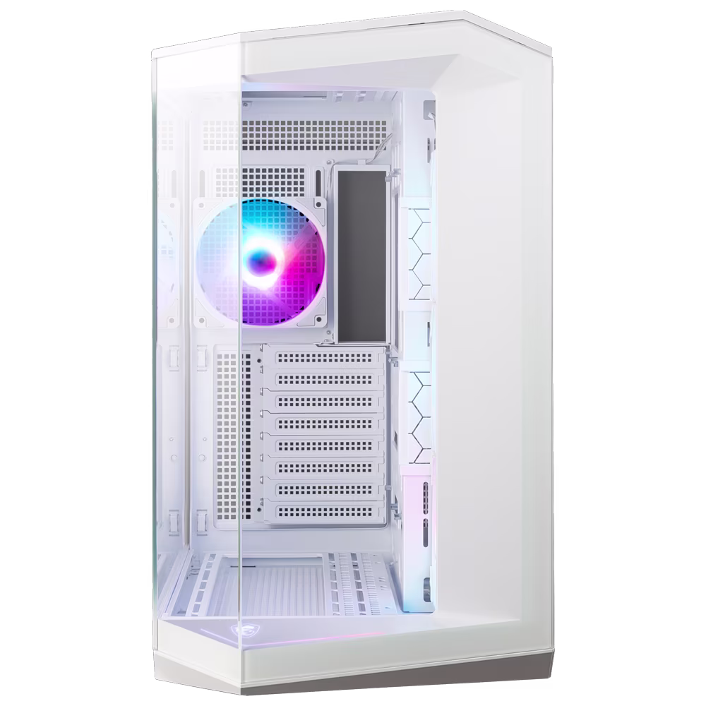 MSI MAG PANO 100R PZ WHITE 270° Cam ATX Mid-Tower Project Zero Bilgisayar Kasası - 3