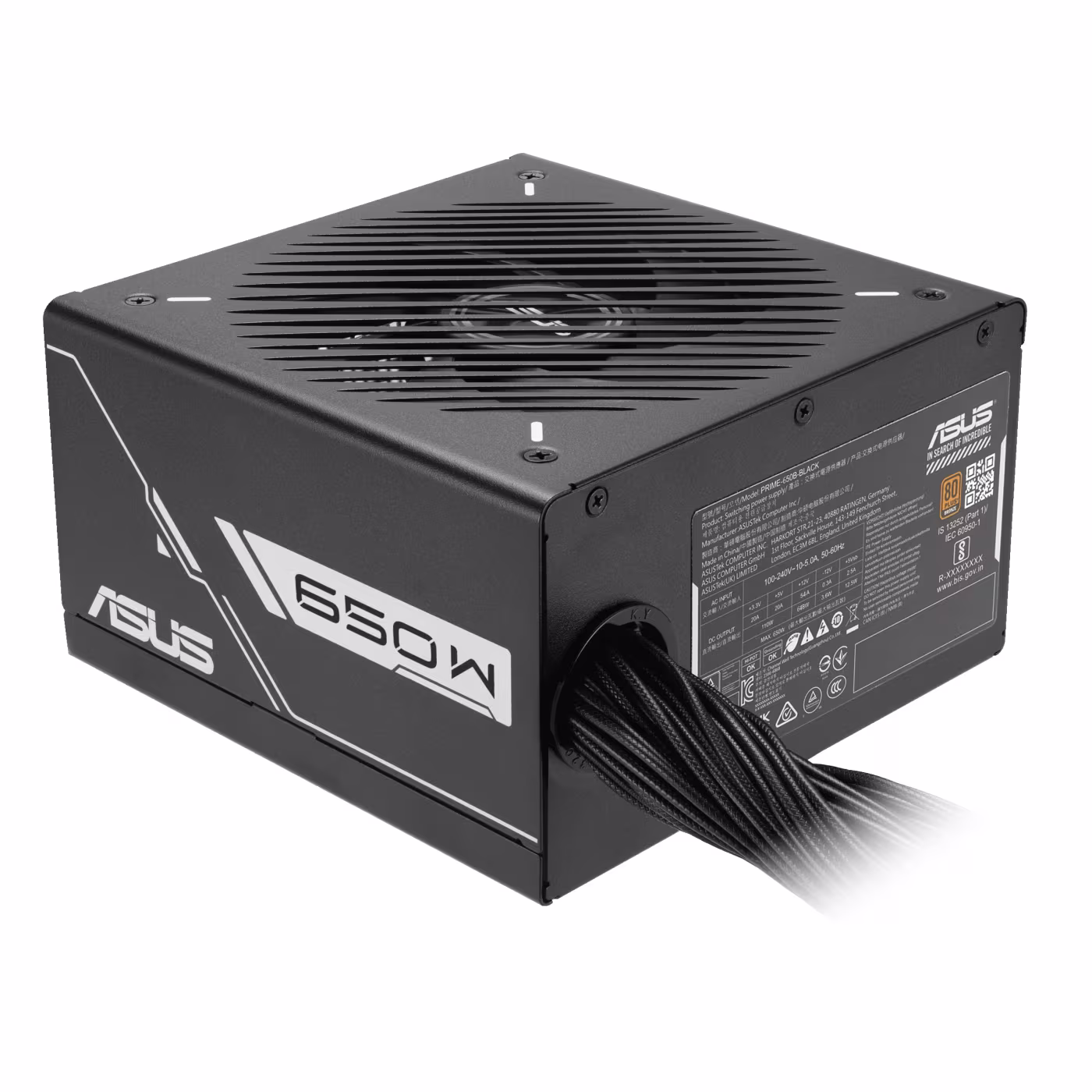 ASUS Prime 650W Bronze 80 PLUS Bronze Sabit Kablolu Güç Kaynağı - 1