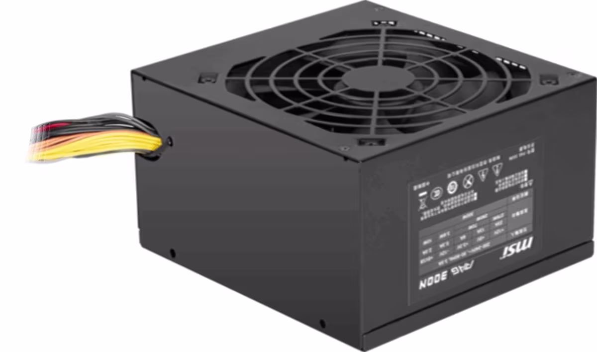 MSI MAG A300N-H 300W 80 PLUS Sabit Kablolu Güç Kaynağı - 1