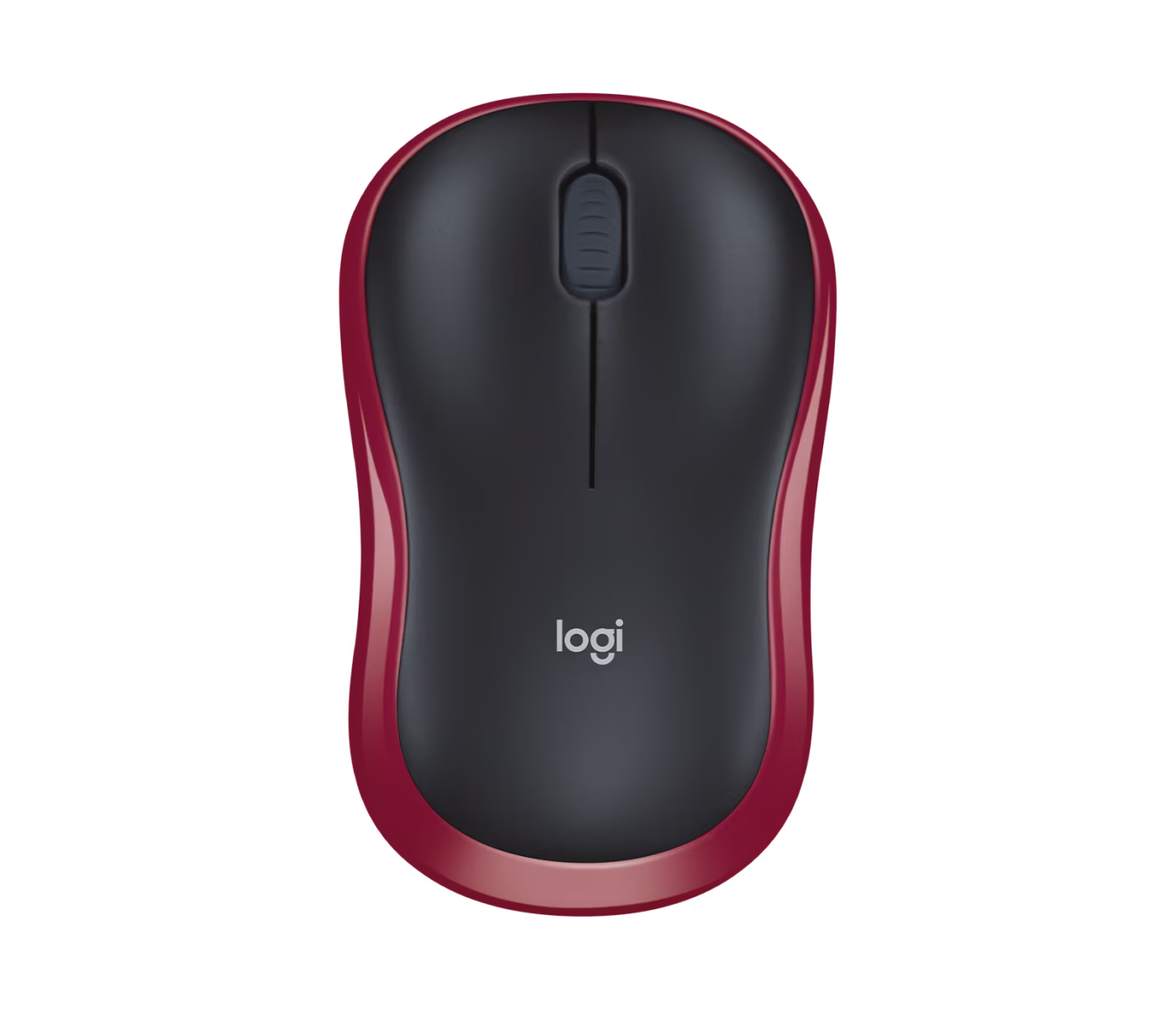 Logitech M185 Kablosuz Optik Mouse (Kırmızı) - 2