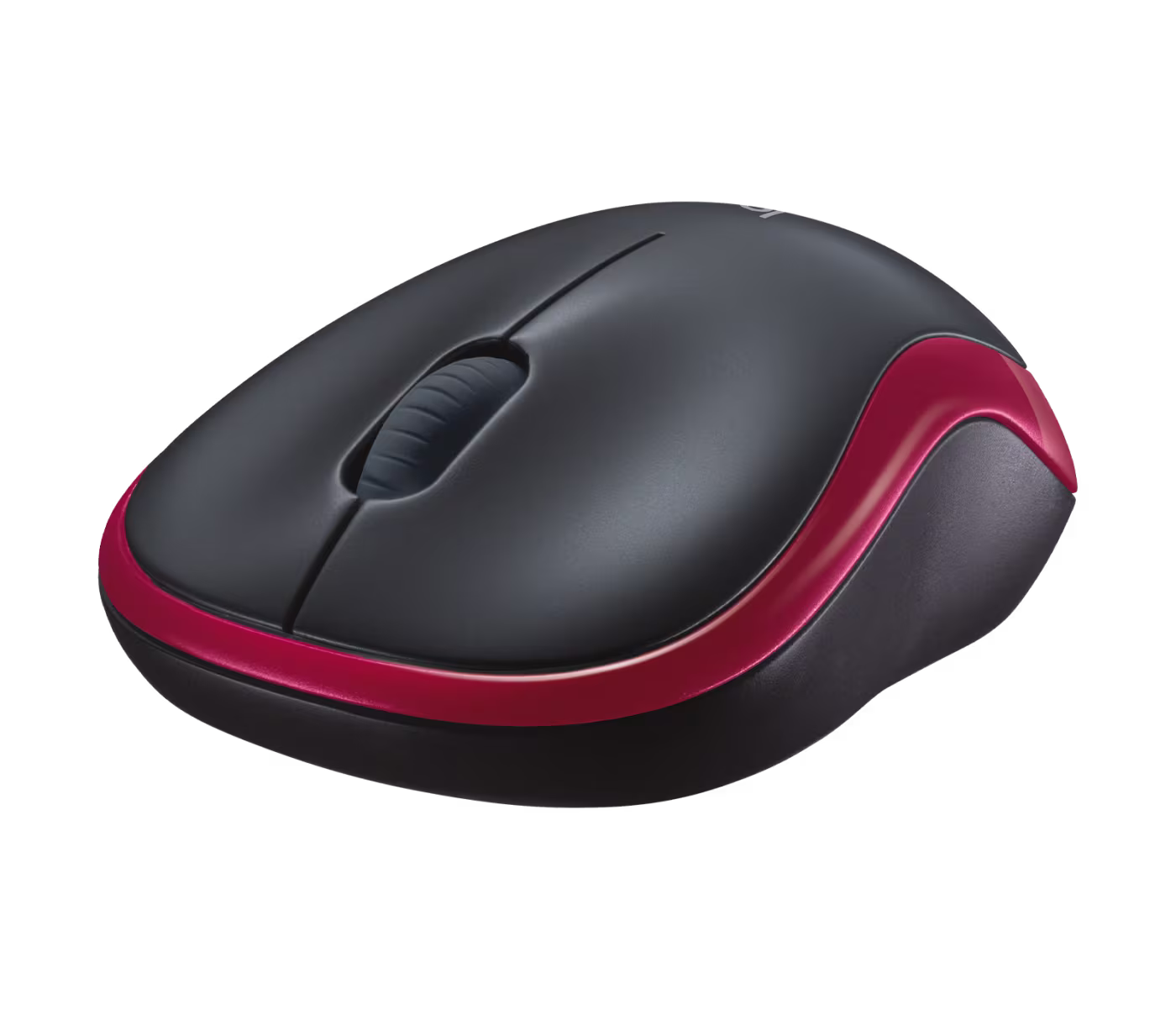 Logitech M185 Kablosuz Optik Mouse (Kırmızı) - 1