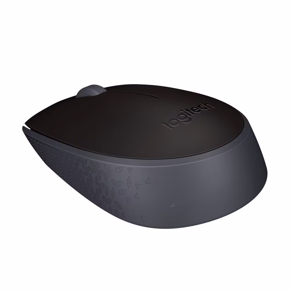 Logitech M171 USB Alıcılı Kablosuz Kompakt Mouse (Siyah/Gri) - 3