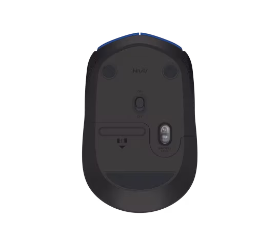 Logitech M171 USB Alıcılı Kablosuz Kompakt Mouse (Mavi) - 1