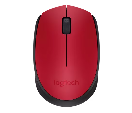 Logitech M171 USB Alıcılı Kablosuz Kompakt Mouse (Kırmızı) - 2