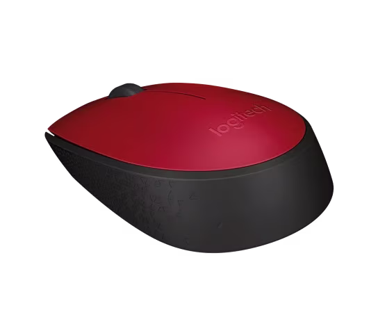Logitech M171 USB Alıcılı Kablosuz Kompakt Mouse (Kırmızı) - 3