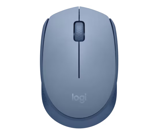 Logitech M171 USB Alıcılı Kablosuz Kompakt Mouse (Açık Mavi) - 2