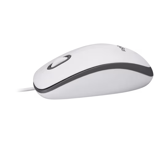 Logitech M100 Kablolu 1000 DPI USB Mouse (Beyaz) - 1