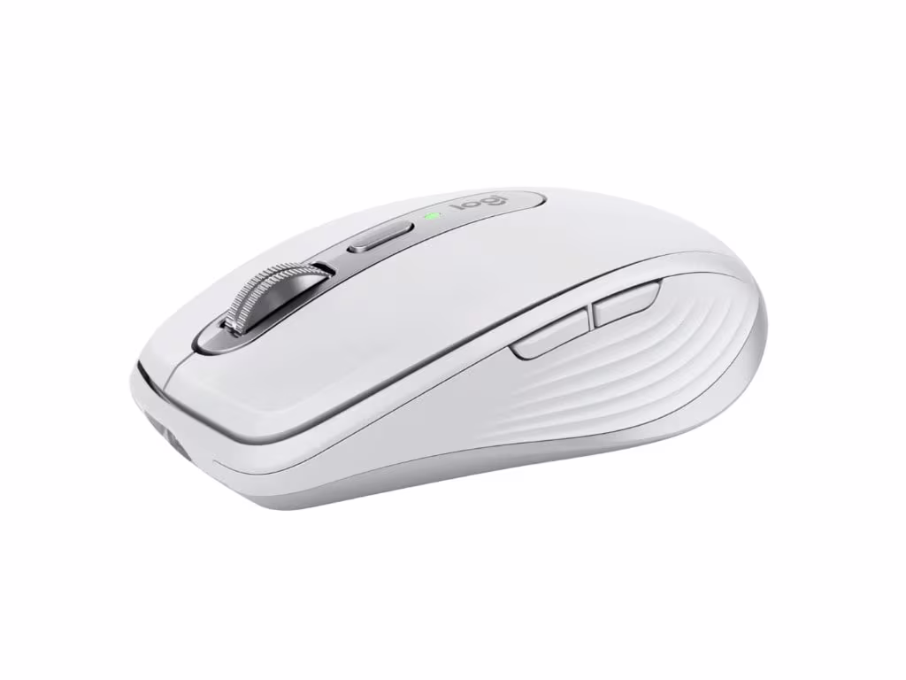 Logitech MX Anywhere 3S Kompakt 8000 DPI Sessiz Bluetooth Kablosuz Mouse (Beyaz) - 3