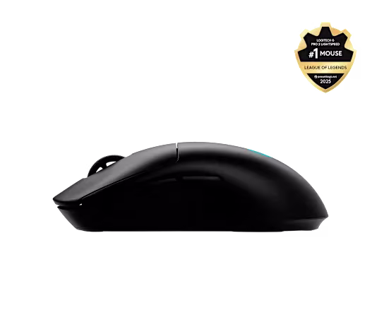 Logitech G PRO 2 LIGHTSPEED Kablosuz Oyuncu Mouse (Siyah) - 3
