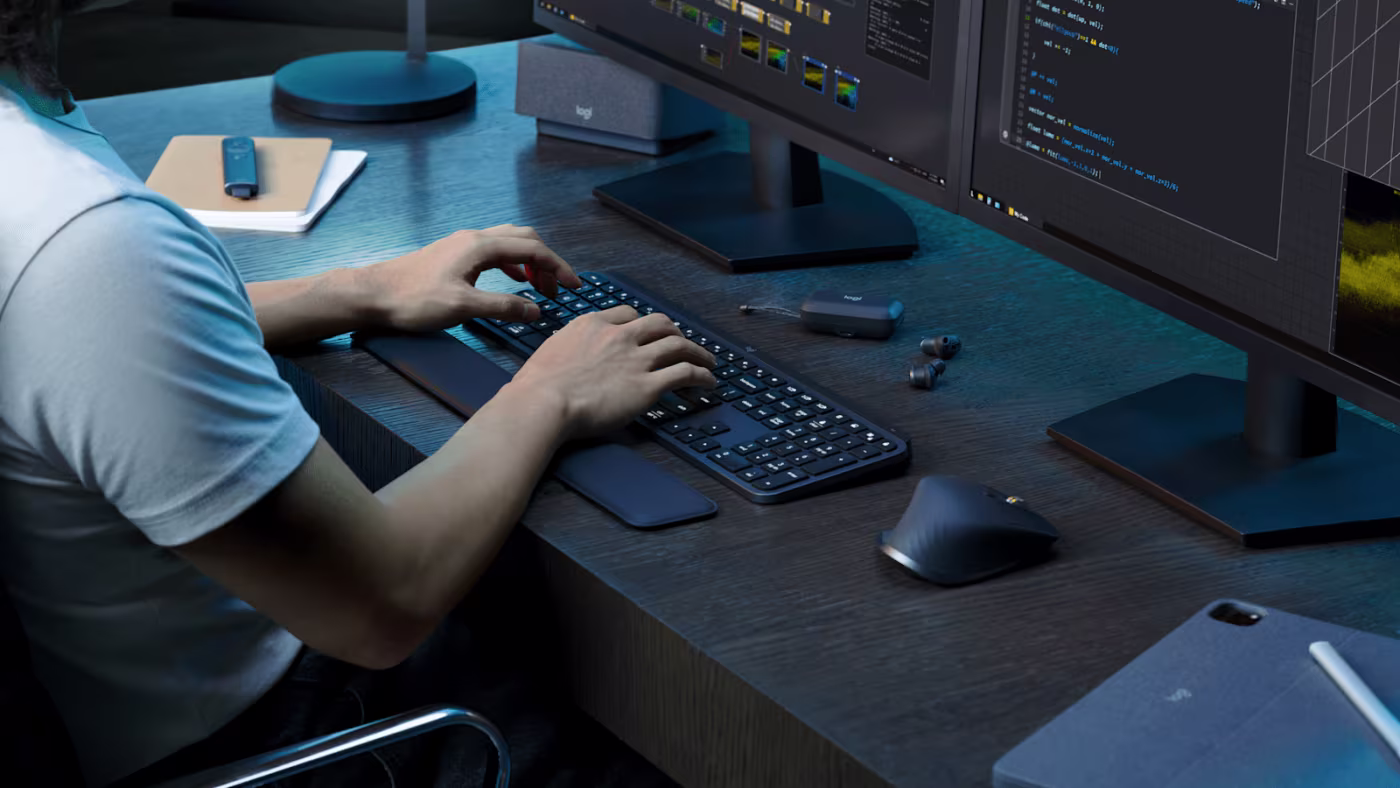 Logitech MX Keys S Gelişmiş Aydınlatmalı Tam Boyutlu Kablosuz Türkçe Q Klavye Siyah - 1