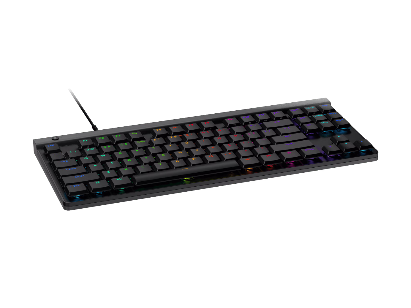 Logitech G515 TKL Kablolu LIGHTSYNC RGB PBT GL Tactile İngilizce Oyun Klavyesi Siyah - 3