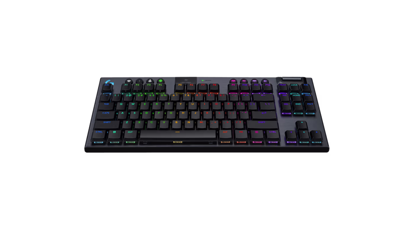 Logitech G915 X TKL LIGHTSPEED Kablosuz LIGHTSYNC RGB PBT GL Clicky İngilizce Oyun Klavyesi Siyah - 3