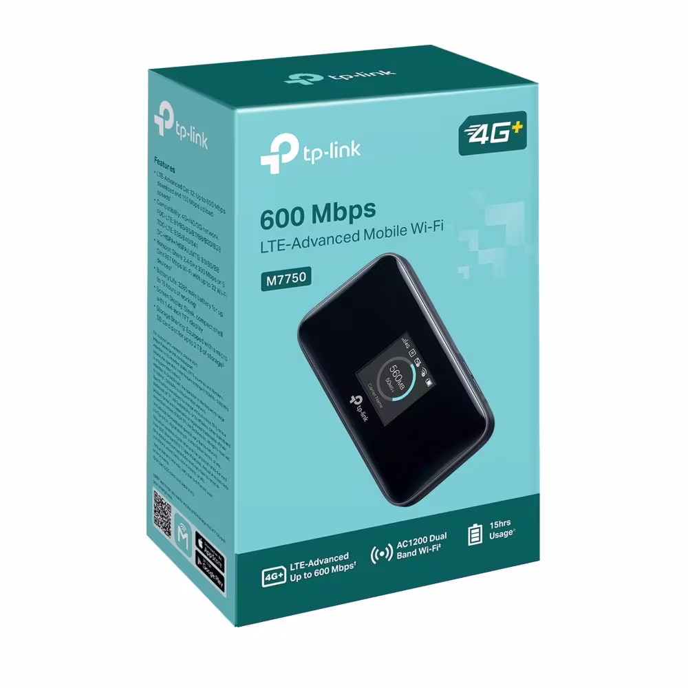 TP-Link M7750 4G LTE 600 Mbps Mobil Kablosuz Wi-Fi - 2