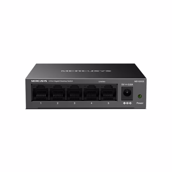 TP-Link Mercusys MS105GS 5 Port Gigabit Masaüstü Switch - 2