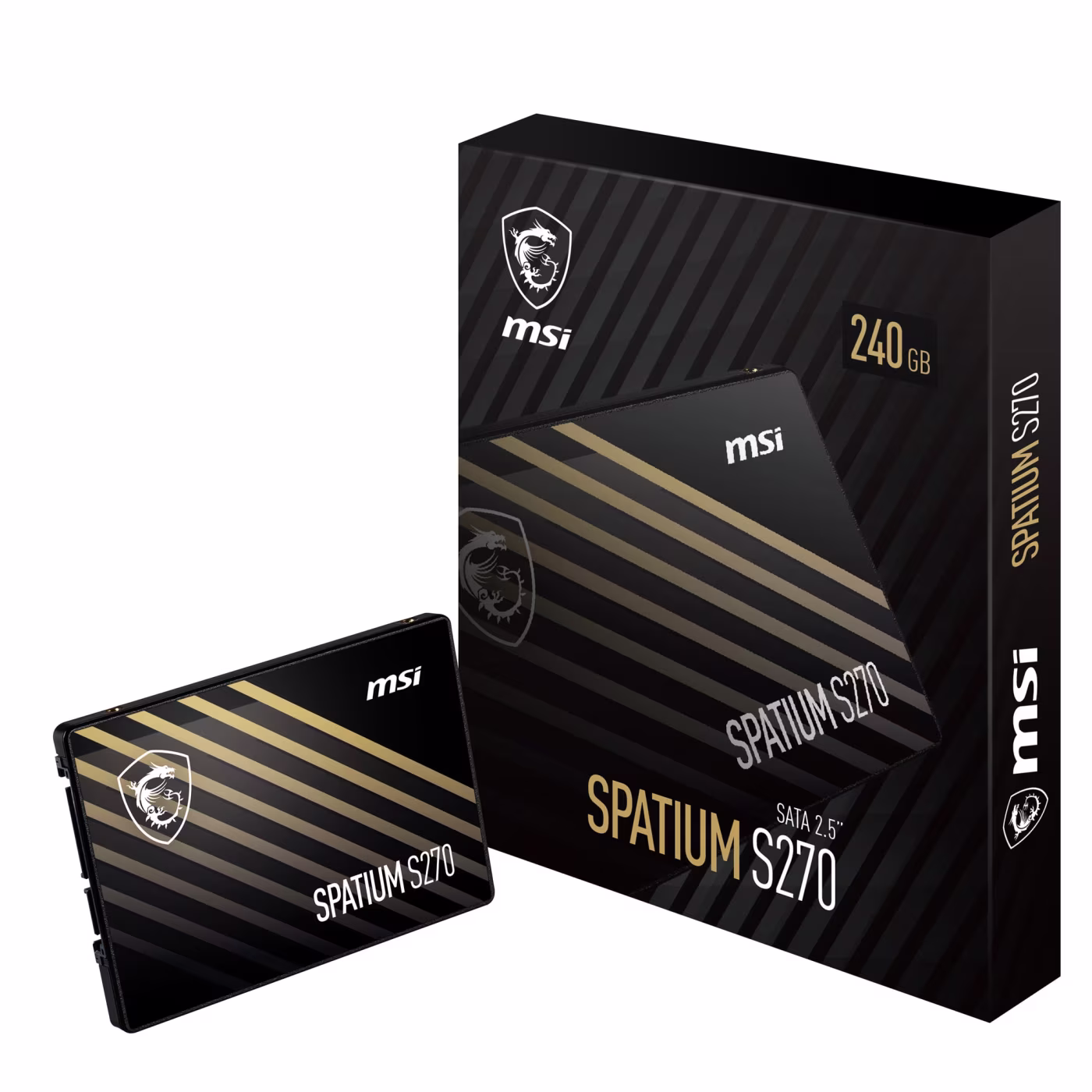 MSI Spatium S270 480GB SATA 2.5" SSD (500MB Okuma / 450MB Yazma) - 3