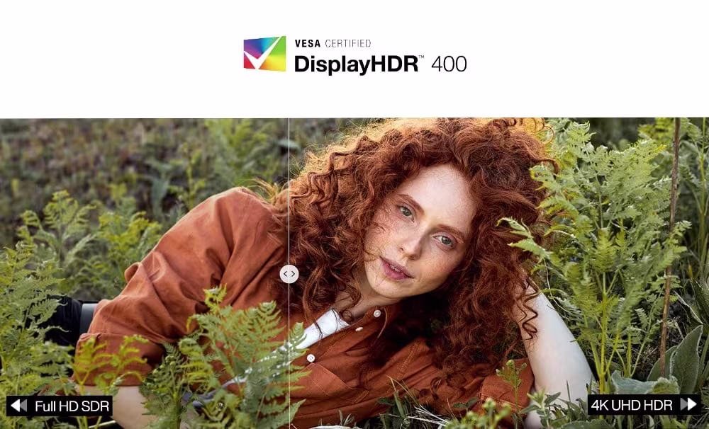 VESA DisplayHDR 400 · MediaSync