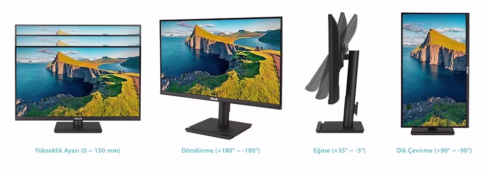 Ergonomik stand · pivot
