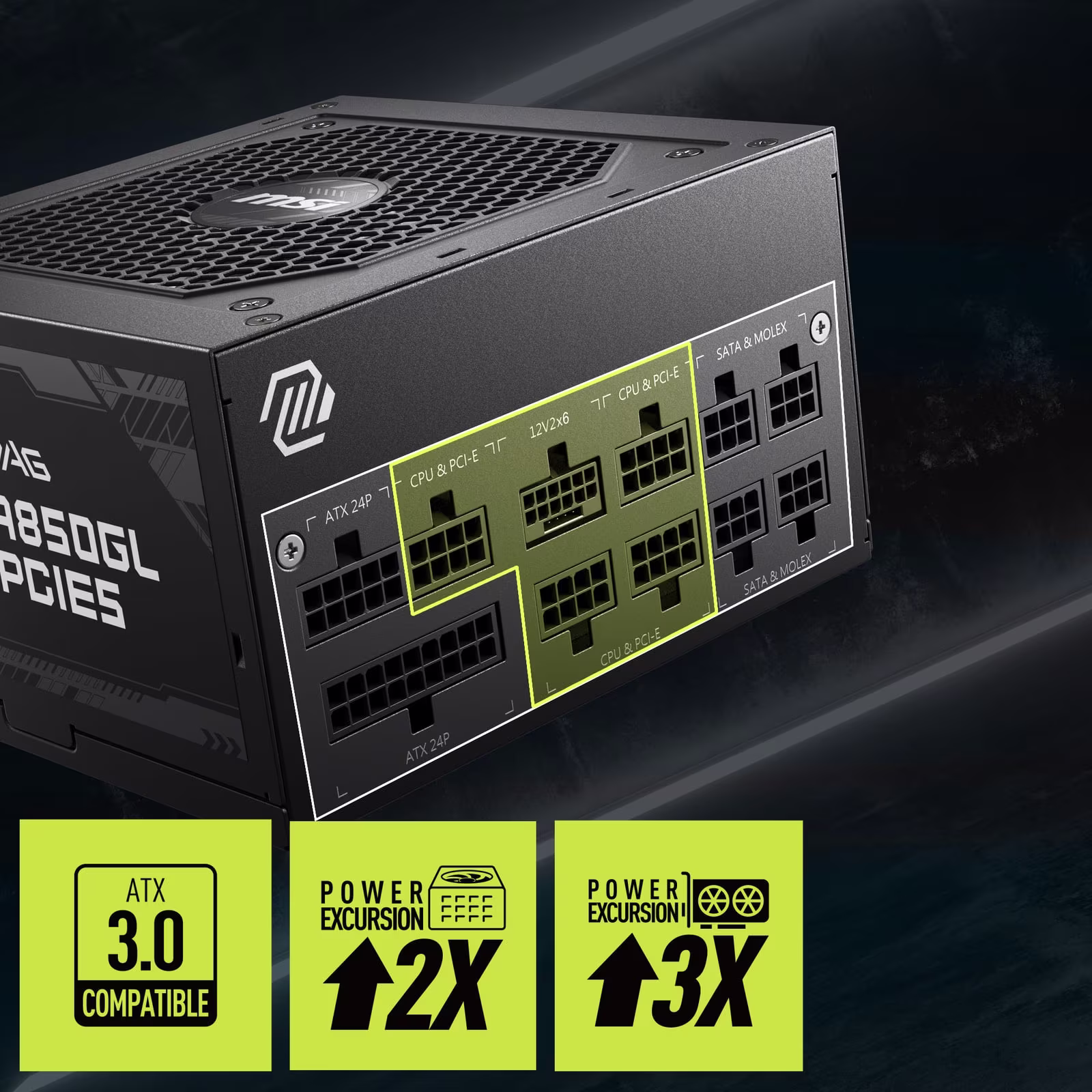 ATX 3.1 · çift renkli native 16-pin 600W