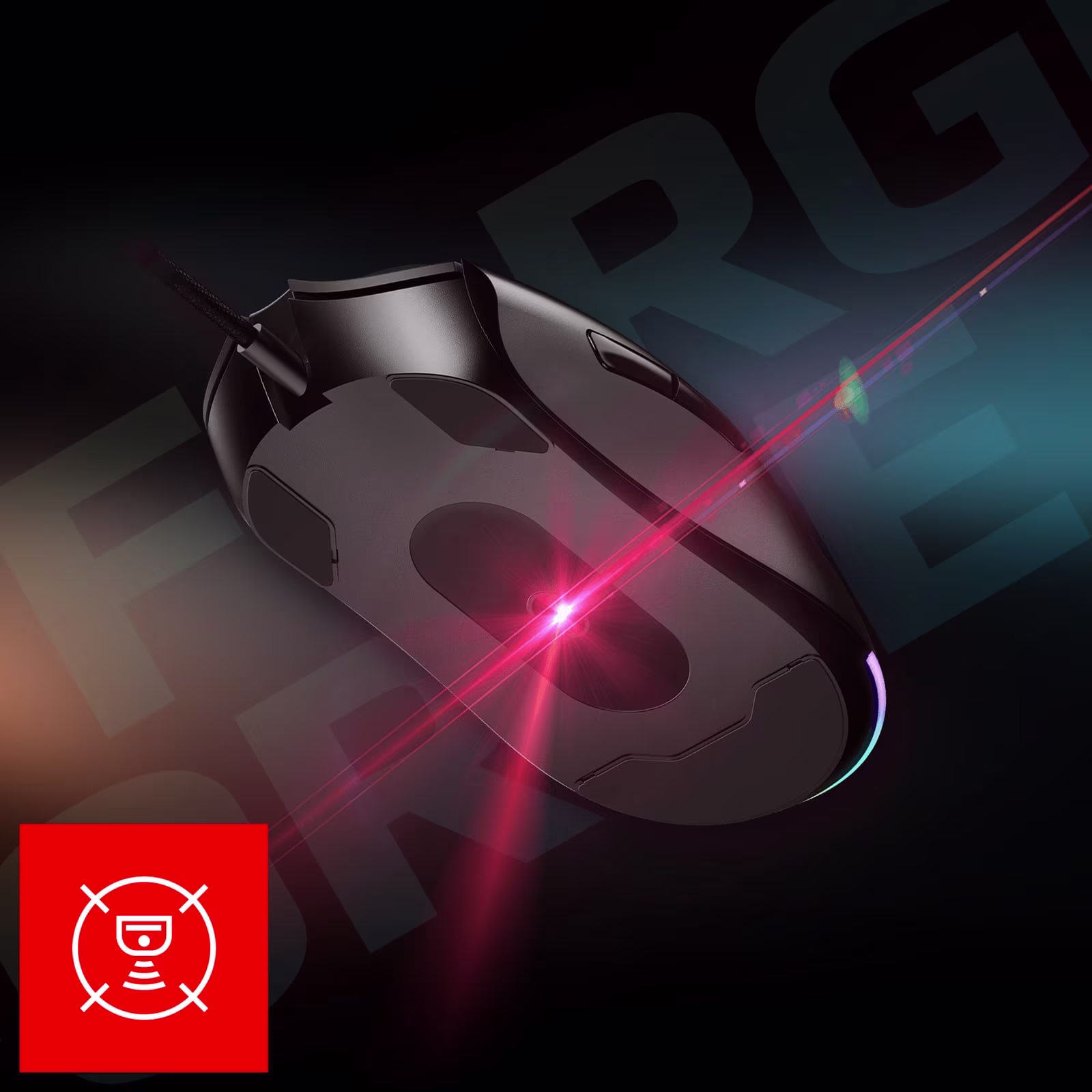 Optik sensör — 12800 DPI’ye kadar