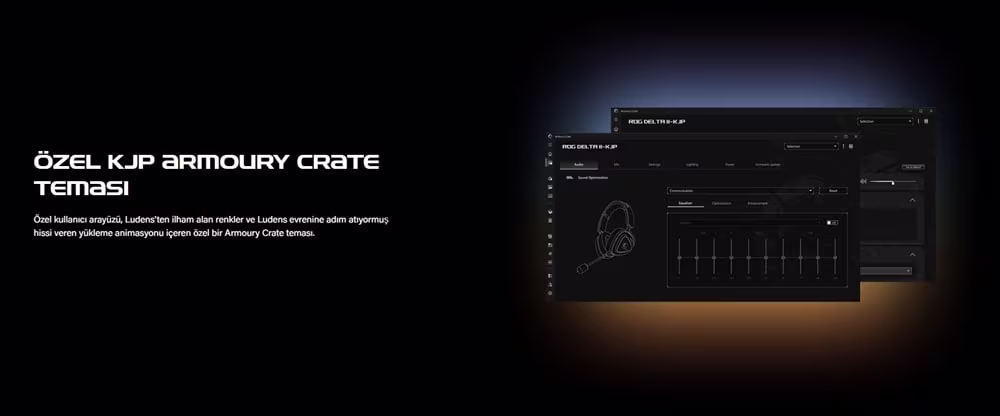Özel KJP Armoury Crate teması