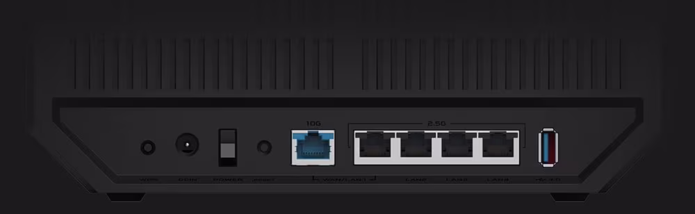 10G + dört 2.5G · USB 3.2
