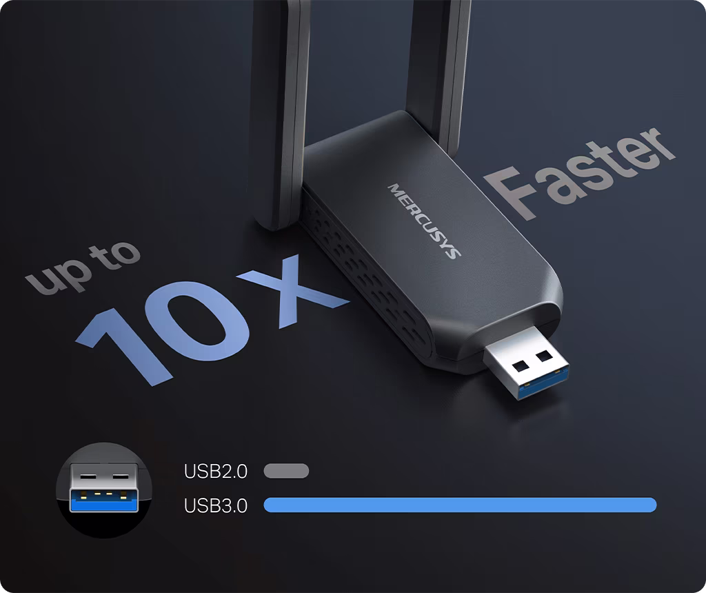 USB 3.0 · tak-çalıştır pratikliği