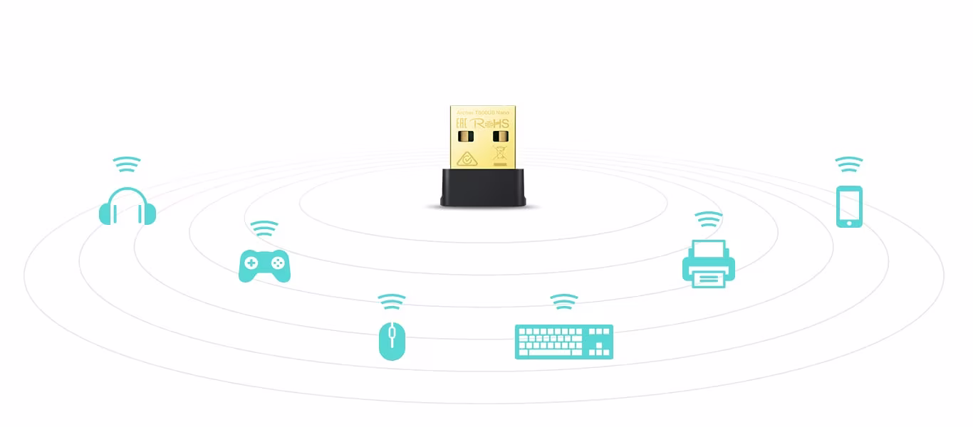 Wi-Fi ve Bluetooth tek nano stick’te