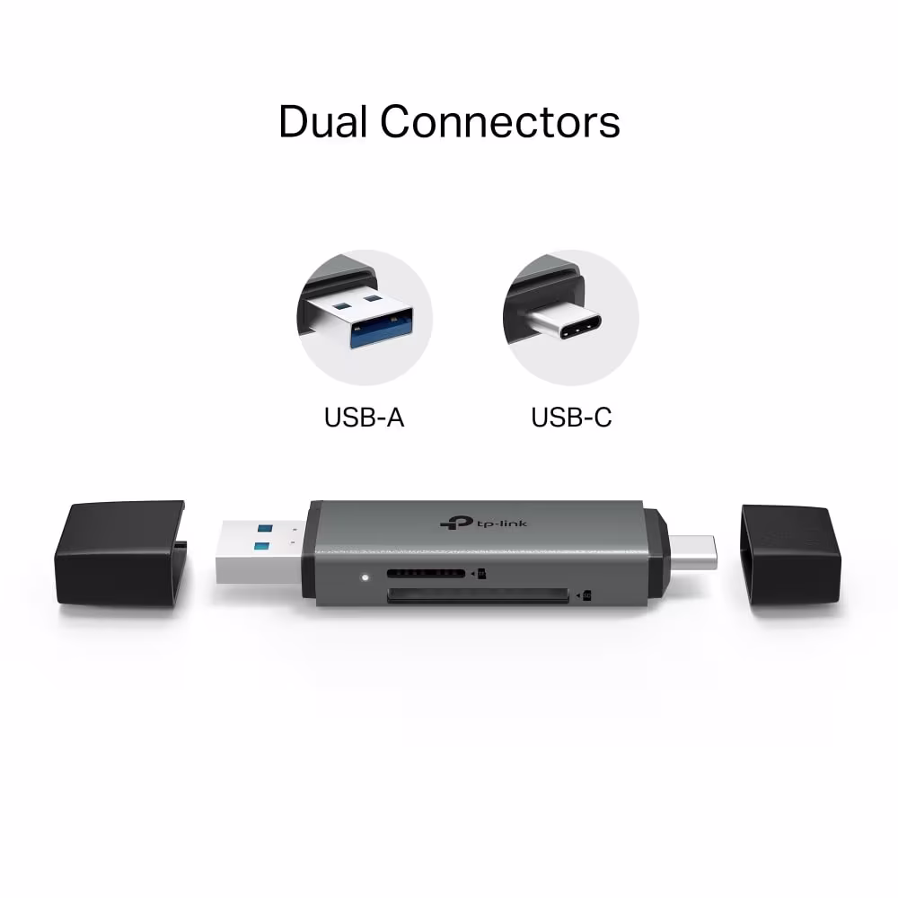 USB-A ve USB-C · çift kart yuvası