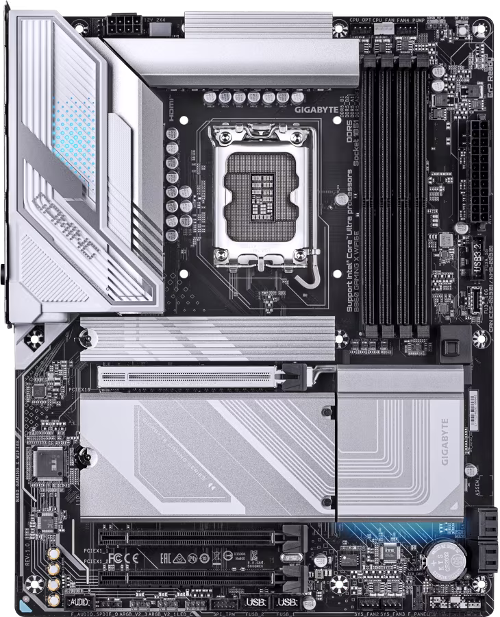 GIGABYTE B860 GAMING X WIFI6E LGA 1851 ATX Anakart - 2