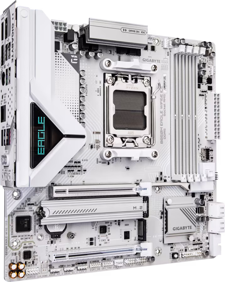 GIGABYTE B850M EAGLE WIFI6E ICE AM5 mATX Anakart - 3