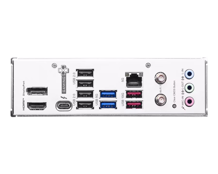 MSI B860 GAMING PLUS WIFI LGA1851 DDR5 ATX Anakart - 1