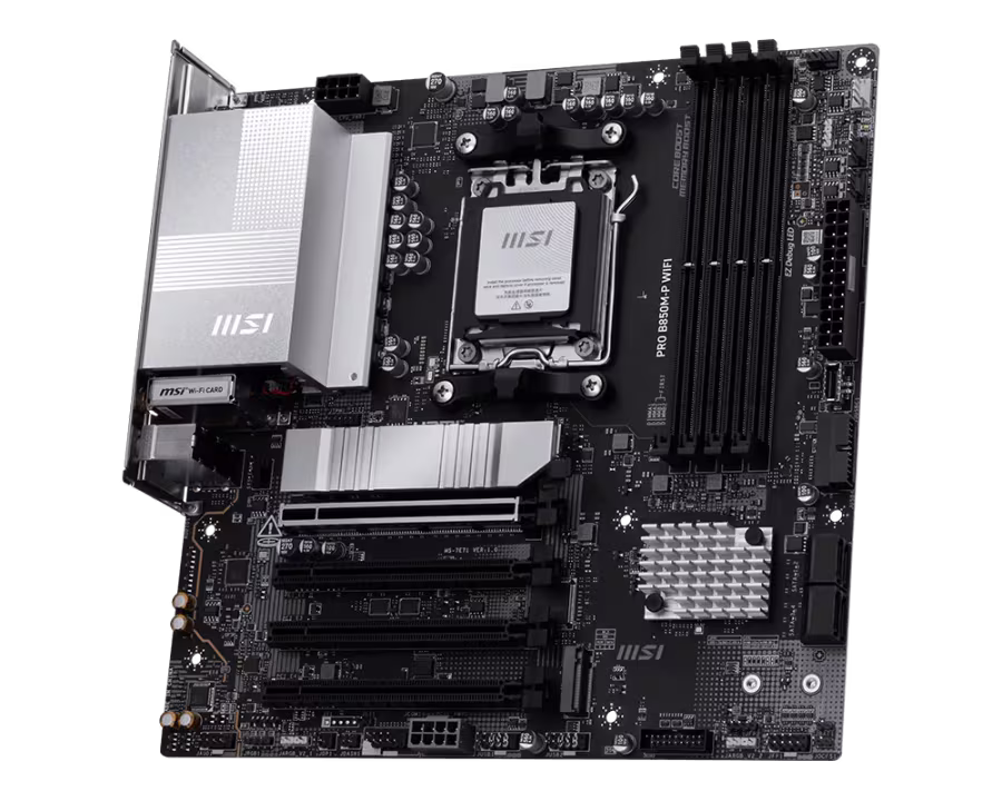 MSI PRO B850M-P WIFI AM5 DDR5 mATX Anakart - 3