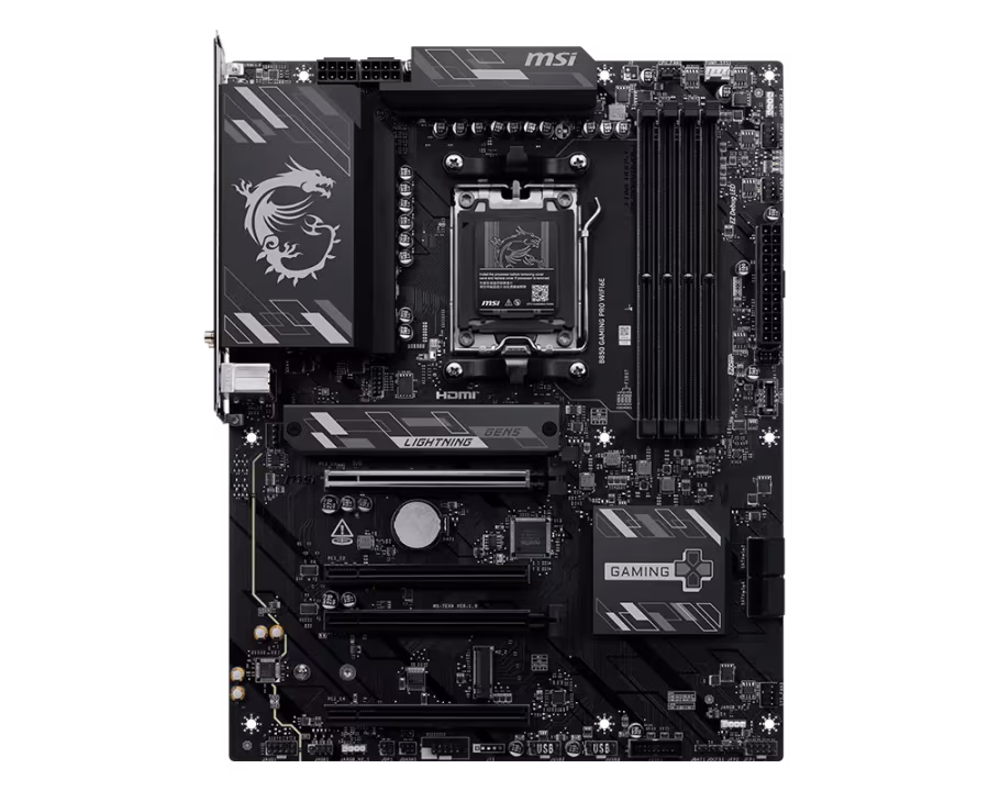 MSI B850 GAMING PRO WIFI6E AM5 DDR5 ATX Anakart - 2