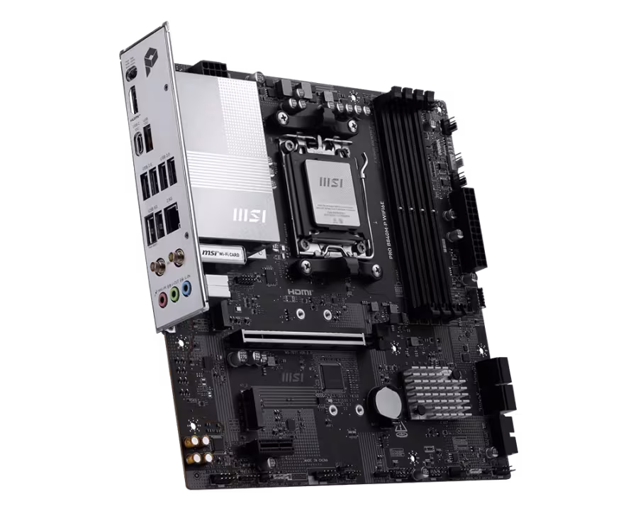 MSI PRO B840M-P WIFI6E AM5 DDR5 mATX Anakart - 3