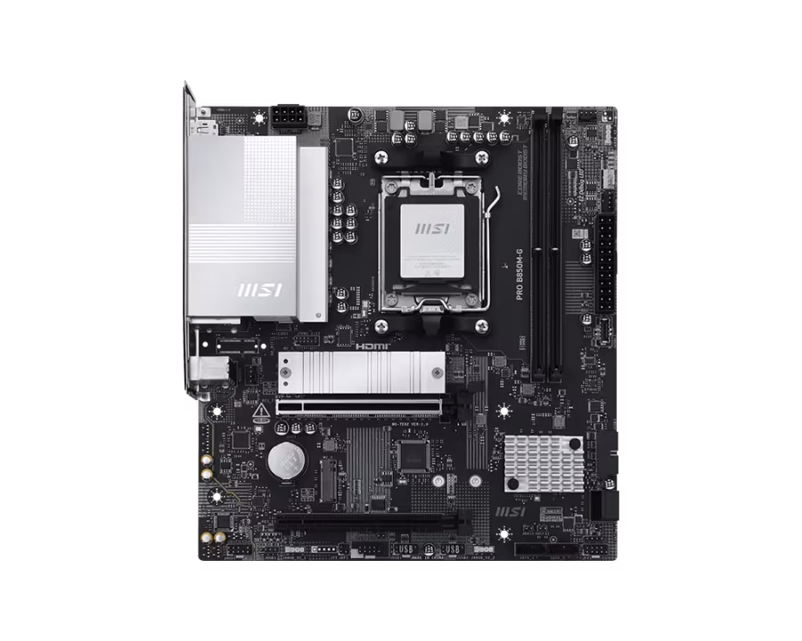 MSI PRO B850M-G AM5 DDR5 mATX Anakart - 2