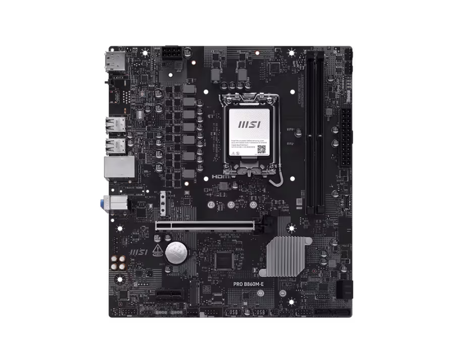 MSI PRO B860M-E LGA 1851 DDR5 mATX Anakart - 2