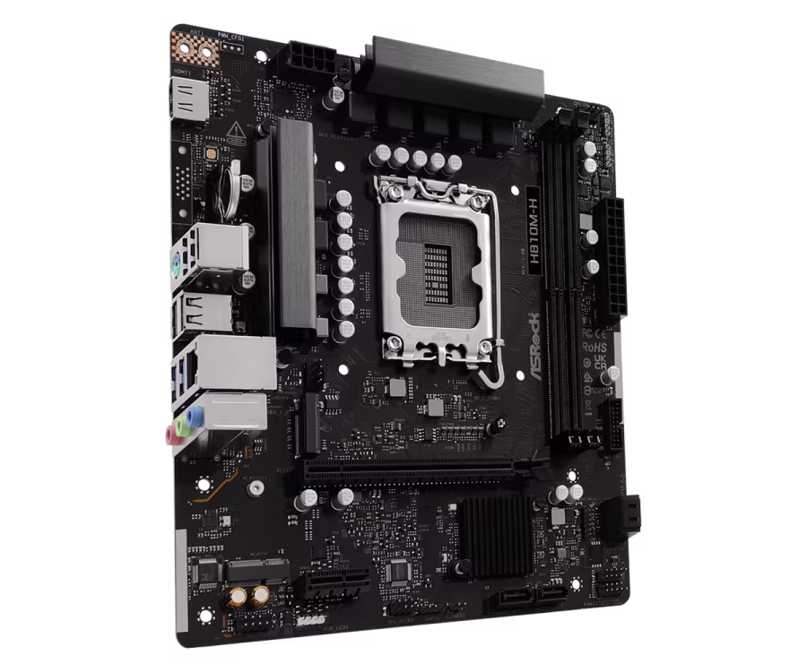 ASRock H810M-H LGA 1851 DDR5 mATX Anakart - 3
