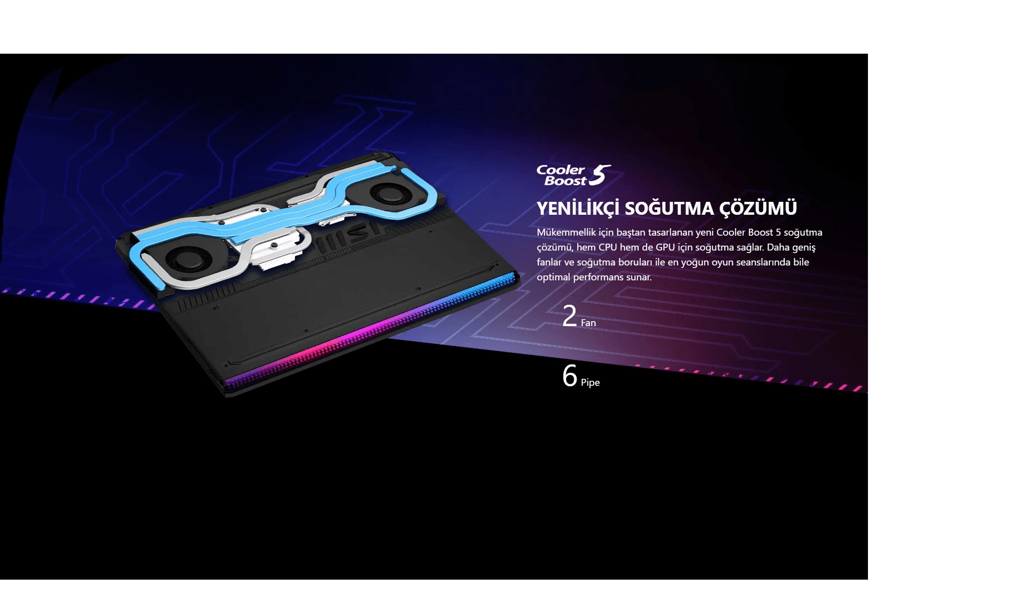 MSI Cooler Boost 5 Soğutma Çözümü
