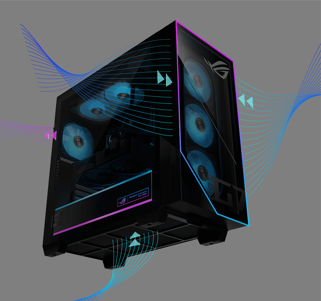 ROG G700 Sıvı Soğutma Teknolojisi