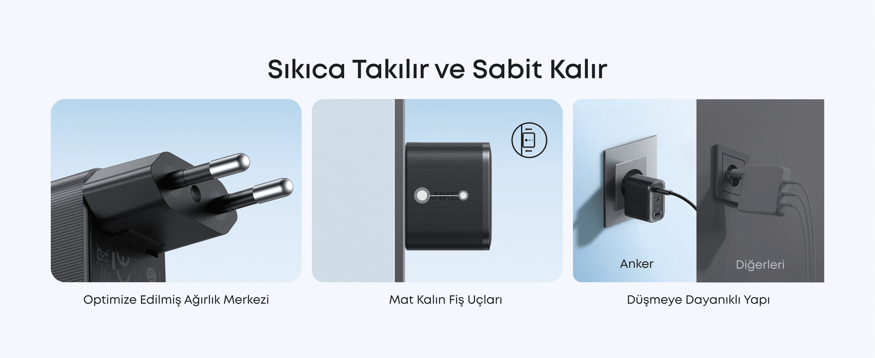 Prizden Sarkma ve Gevşeme Yapmayan Stabil Tırnak Yapısı