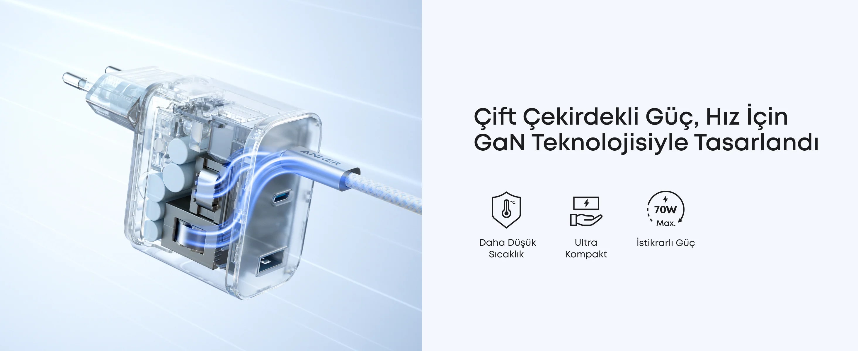 Çift Çekirdekli Akıllı Çoklu Port Güç Yönetimi