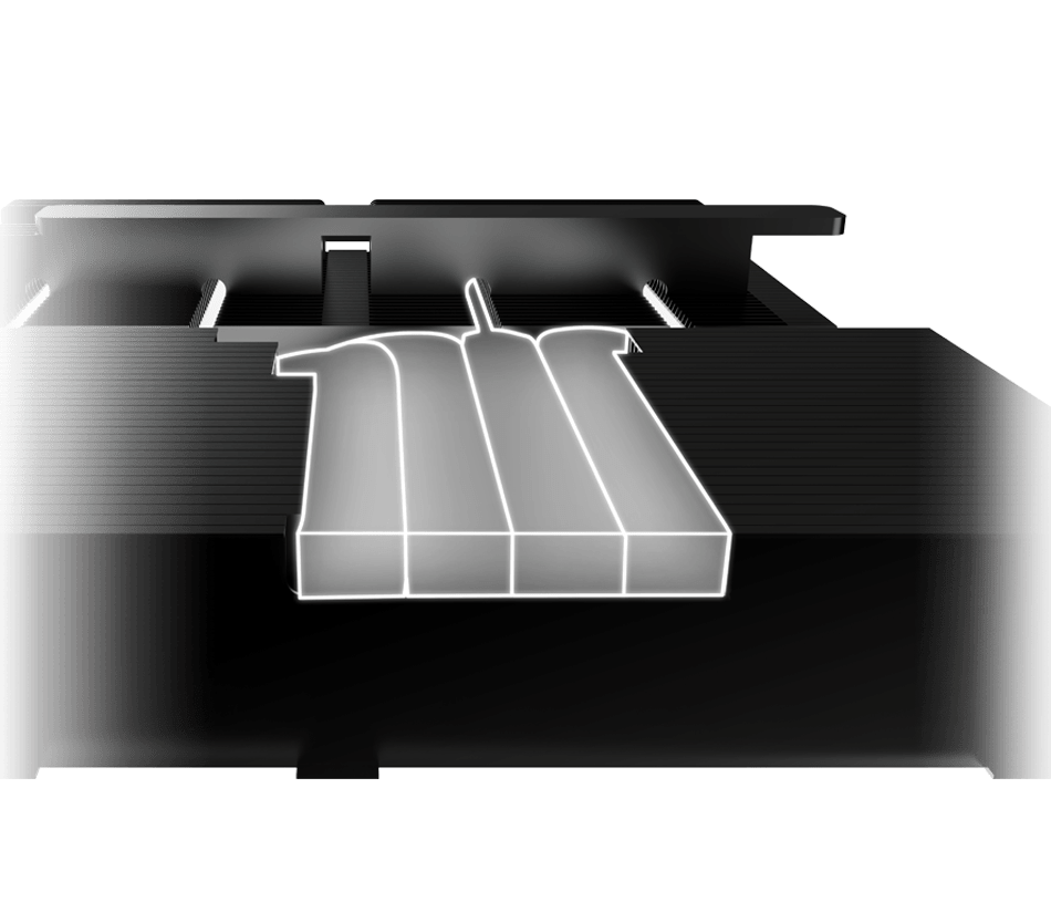 Kare kesitli Core Pipe, GPU ısısını hızlı dağıtır